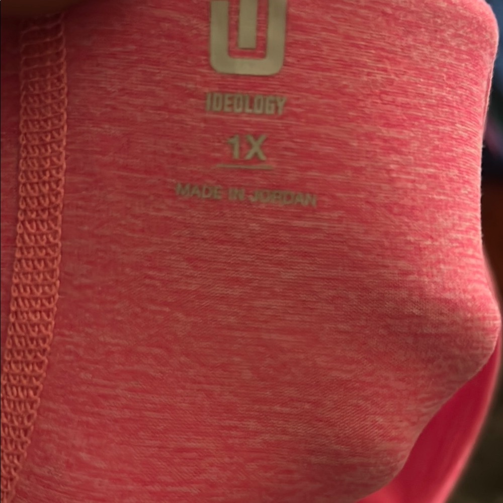Ideology Pink Activewear Top
